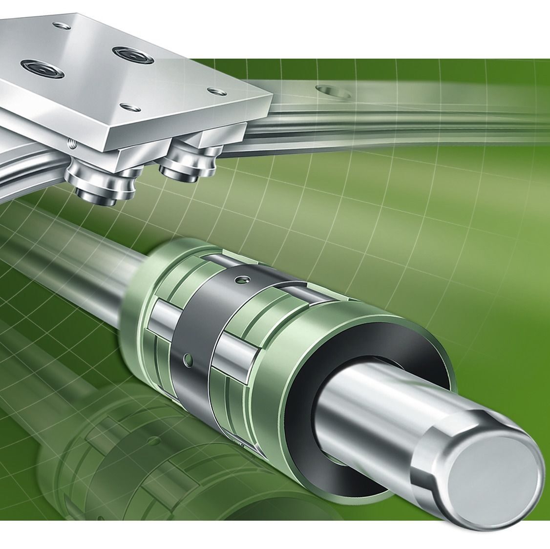 INA lineáris sínek vezetékek